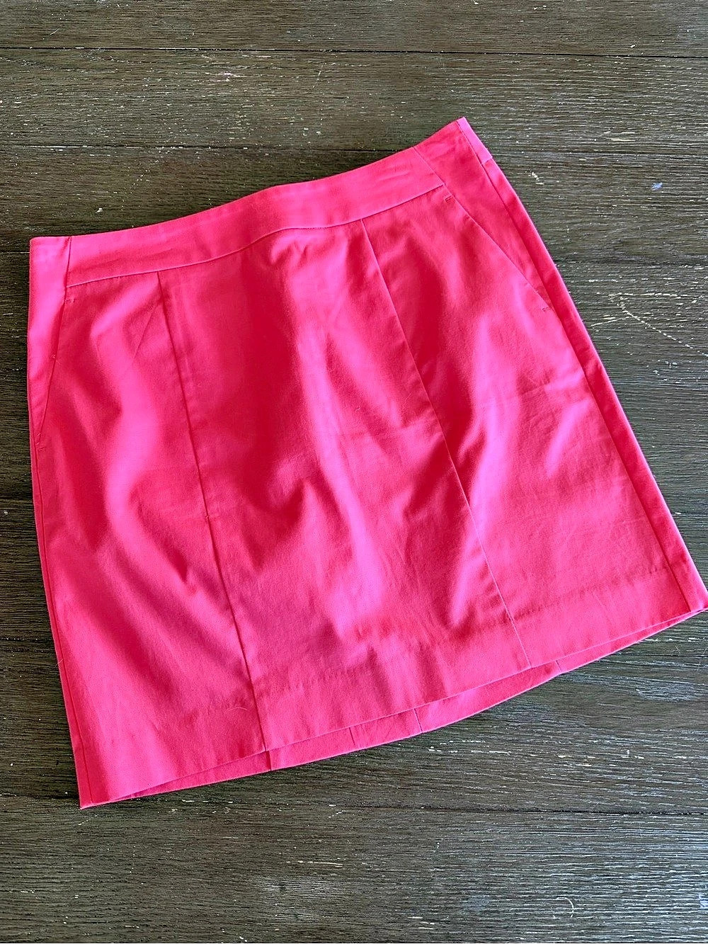 Ann Taylor Madison Skirt Pink Mini Skirt